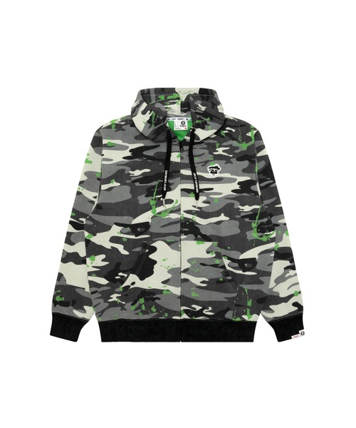 AAPE MAIN ZIP UP HOODIE(Camouflage) | AAPE.JP
