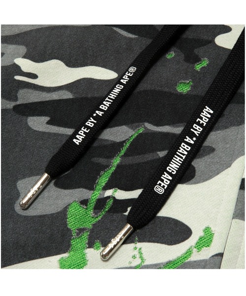 AAPE BY A BATHING APE(エーエイプバイアベイシングエイプ)の「AAPE MAIN ZIP UP HOODIE(Camouflage)(パーカー・メンズ・グレー系その他7・MEDIUM/LARGE)」の5枚目の写真