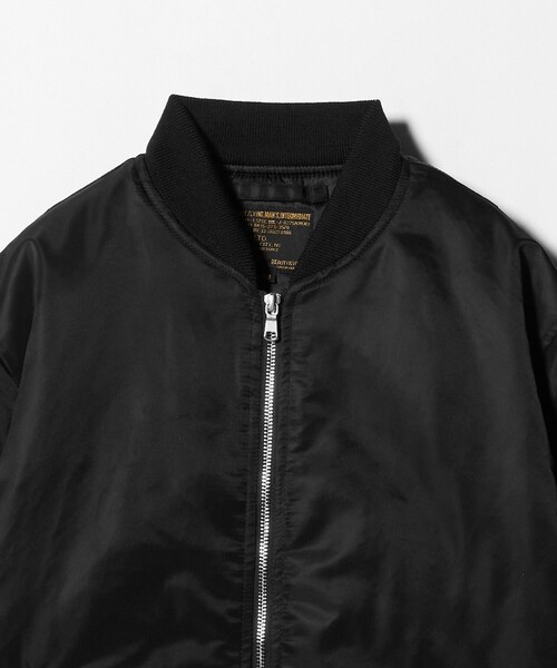 AVIREX（アヴィレックス）の「【別注】＜AVIREX＞ MA‐1（MA-1・メンズ・オリーブ/ブラック・M/L/XL）」の20枚目の写真