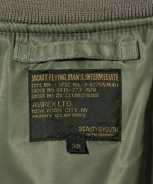 セール】【別注】＜AVIREX＞ MA‐1（MA-1）｜AVIREX（アヴィレックス