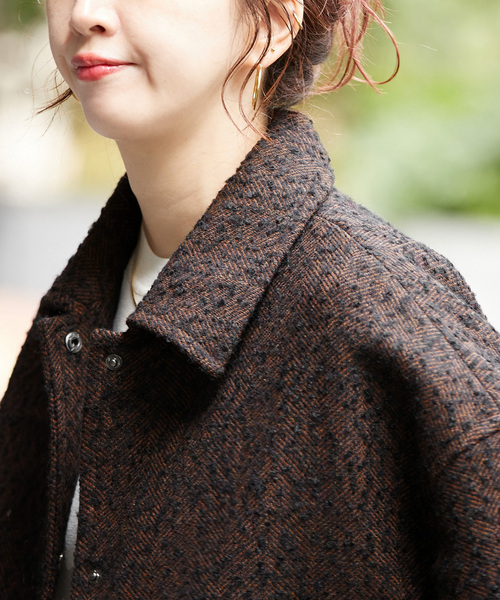 ブークレツイルショートコート（その他アウター）｜B.C STOCK（ベー