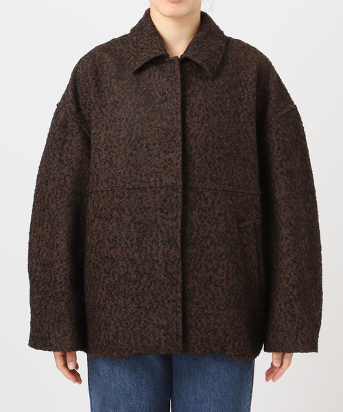 セール】ブークレツイルショートコート（その他アウター）｜B.C STOCK