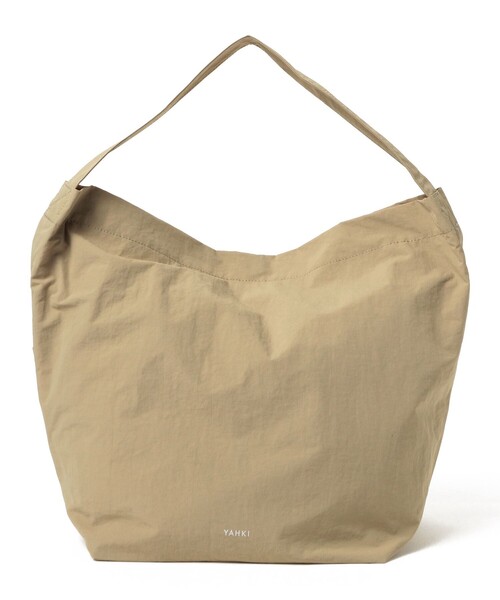 YAHKI(ヤーキ)の「YAHKI / YH-799 TOTE BAG(トートバッグ・レディース・チャコールグレー/ベージュ・ONE SIZE)」の2枚目の写真