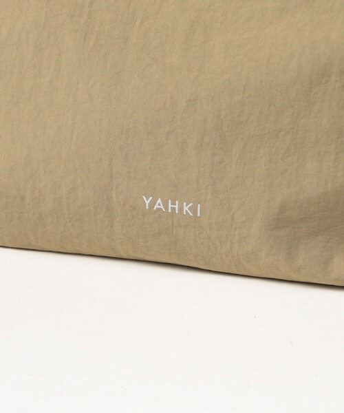 YAHKI(ヤーキ)の「YAHKI / YH-799 TOTE BAG(トートバッグ・レディース・チャコールグレー/ベージュ・ONE SIZE)」の10枚目の写真