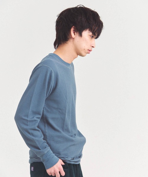 FRUIT OF THE LOOM(フルーツオブザルーム)の「FRUIT OF THE LOOM TC ワッフルロンT(Tシャツ/カットソー・メンズ・グレー/ホワイト/ブラック・XL/L/M)」の15枚目の写真