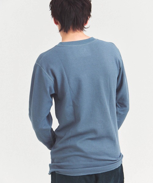 FRUIT OF THE LOOM(フルーツオブザルーム)の「FRUIT OF THE LOOM TC ワッフルロンT(Tシャツ/カットソー・メンズ・グレー/ホワイト/ブラック・XL/L/M)」の16枚目の写真