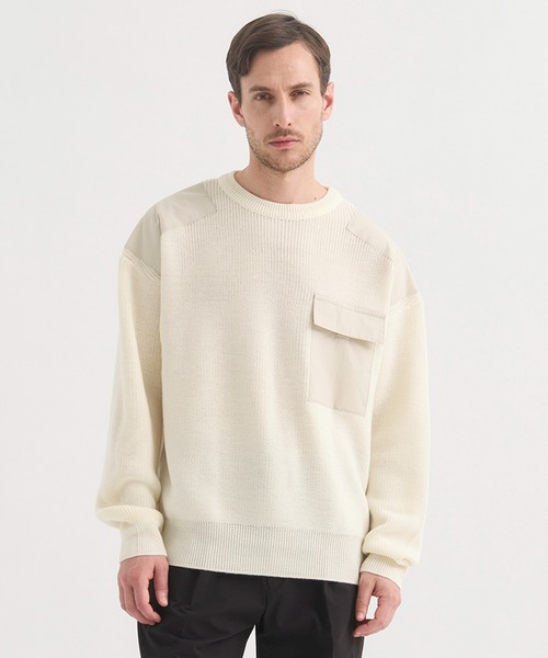 N.HOOLYWOOD/エヌハリウッド】別注TRNG ONLY KNIT PO（ニット/セーター