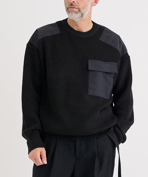 N.HOOLYWOOD/エヌハリウッド】別注TRNG ONLY KNIT PO（ニット/セーター