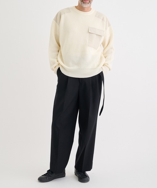 N.HOOLYWOOD/エヌハリウッド】別注TRNG ONLY KNIT PO（ニット/セーター