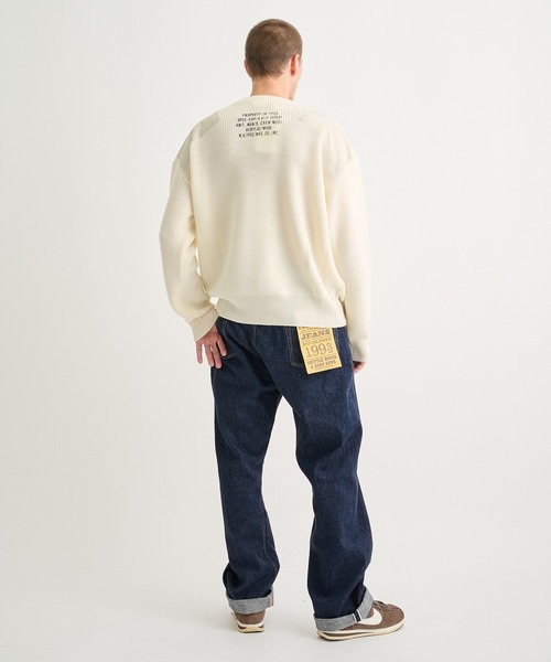 N.HOOLYWOOD（N.ハリウッド）の「【N.HOOLYWOOD/エヌハリウッド】別注TRNG ONLY KNIT PO（ニット/セーター・メンズ・ホワイト/ブラック・40/38/36）」の19枚目の写真