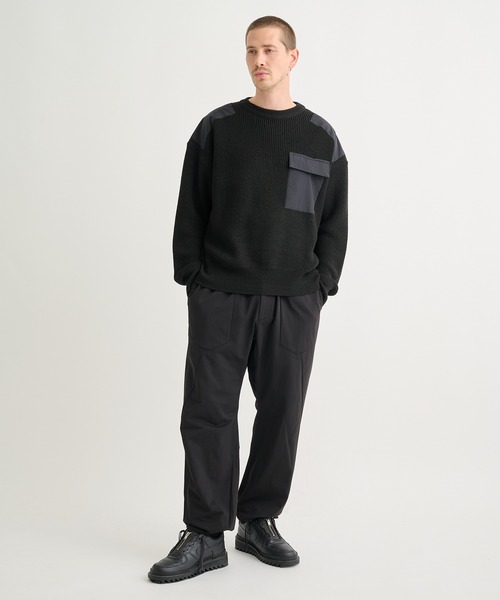 N.Hoolywood エヌハリウッド トップス 40 ブラック メンズ N.HOOLYWOOD（N.ハリウッド）の「【N.HOOLYWOOD/エヌハリウッド】別注