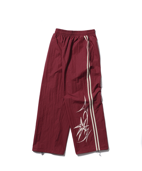 GAKKAI UNIONS(ガッカイユニオンズ)の「スパークルナイロンラインパンツレッド(スウェットパンツ・レディース・その他・SMALL/MEDIUM/LARGE)」の17枚目の写真