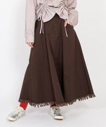 フリンジロングスカート