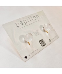 【papillon】水玉イヤリング(MA)