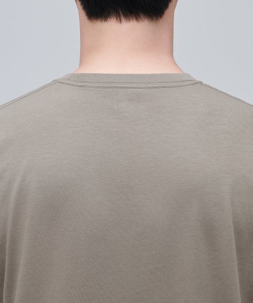 MUSINSA STANDARD（ムシンサスタンダード）の「[クールタンダード] ベーシッククルーネックTシャツ [ダスティベージュ]（Tシャツ/カットソー・メンズ・その他・MEDIUM/LARGE/X-LARGE/XX-LARGE/XXX-LARGE/SMALL）」の5枚目の写真