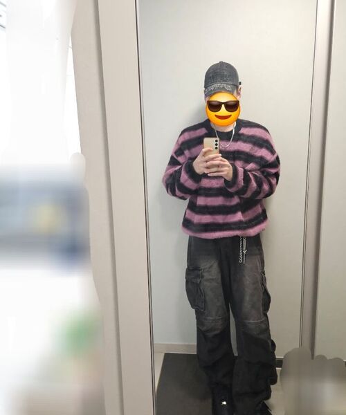 TRILLION(トリリオン)の「パラシュートカーゴリベットデニムパンツ(ブラック)(デニムパンツ・レディース・その他・SMALL/MEDIUM/LARGE/X-LARGE)」の21枚目の写真
