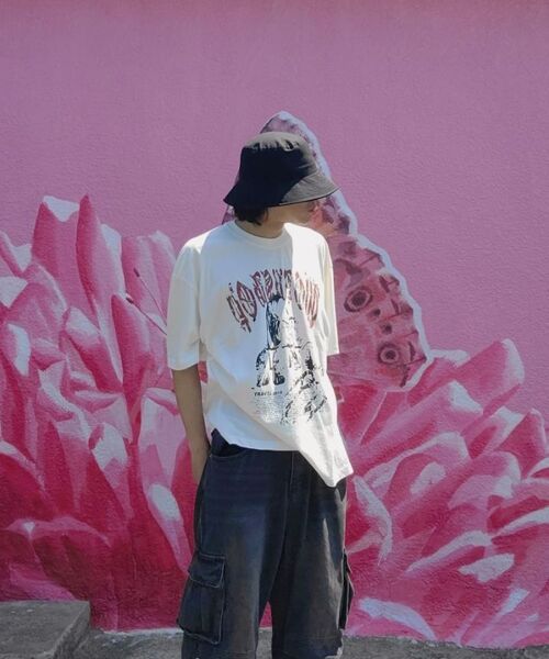 TRILLION(トリリオン)の「パラシュートカーゴリベットデニムパンツ(ブラック)(デニムパンツ・レディース・その他・SMALL/MEDIUM/LARGE/X-LARGE)」の5枚目の写真