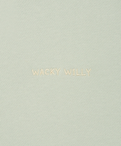 Wacky WiLLy(ワッキーウィリー)の「ウィメンズタイポロゴクロップフードジップアップグリーン(パーカー・レディース・その他・SMALL/MEDIUM/LARGE)」の5枚目の写真