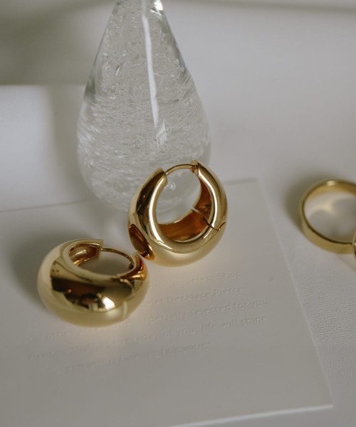 Ops.（オプス）の「ピアス 金属アレルギー対応 シルバー925 ゴールド 【CAPALLE カパレ】（ピアス（両耳用）・レディース・シルバー/イエローゴールド・ONE SIZE）」の21枚目の写真