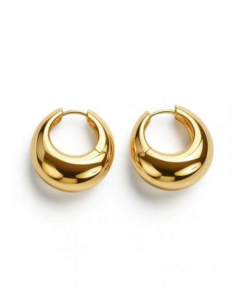 Ops.（オプス）の「ピアス 金属アレルギー対応 シルバー925 ゴールド 【CAPALLE カパレ】（ピアス（両耳用）・レディース・シルバー/イエローゴールド・ONE SIZE）」の13枚目の写真