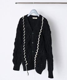 RUMCHE（ラムシェ）の「Deformation Cable Knit Cardigan / 変形ケーブルニットカーディガン（カーディガン/ボレロ）」