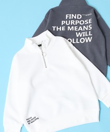 FUNALIVE（ファンアライブ）の「裏起毛ハーフジップトレーナー kids（スウェット・キッズ）」