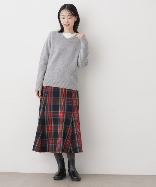 デッサン（Dessin）/ウールカシミヤ セール】ウールカシミヤVネック（ニット/セーター）｜Dessin（デッサン