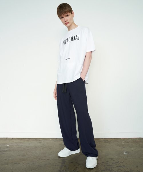 TRIP LE SENS(トリップ ル センス)の「ラウンジストリングクレープパンツ_NAVY(スウェットパンツ・レディース・その他・LARGE/MEDIUM)」の1枚目の写真