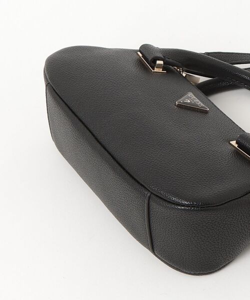 Guess(ゲス)の「EVIE Mini Satchel ハンドバッグ (ショルダーバッグ・レディース・ブラウン/ベージュ/ブラック・ONE SIZE)」の14枚目の写真