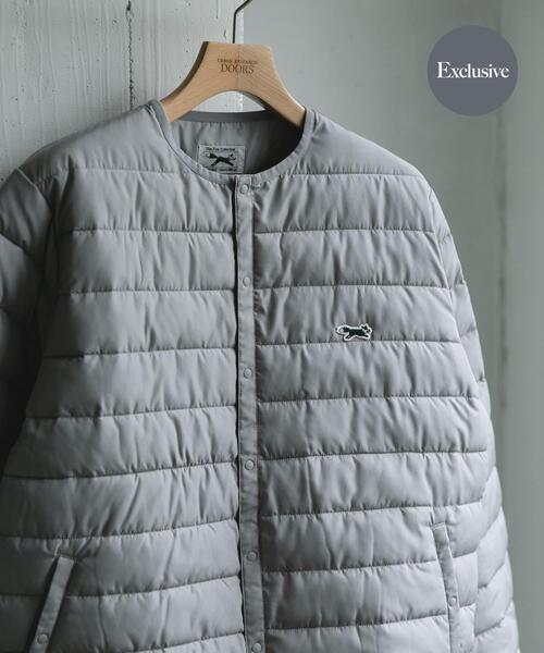 PENNEYS（ぺニーズ）の「『別注』PENNEYS×DOORS　THE FOX ファイバーダウンブルゾン（ブルゾン・メンズ・ブルー/ブラック/ブラウン/ライトグレー・MEDIUM/LARGE/X-LARGE）」の3枚目の写真