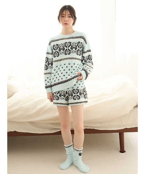 セール】ノルディックショートパンツ（ルームウェア/パジャマ