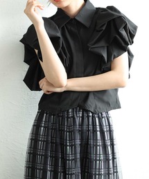 Sawa a la mode（サワアラモード）の「半袖ブラウス（シャツ/ブラウス）」