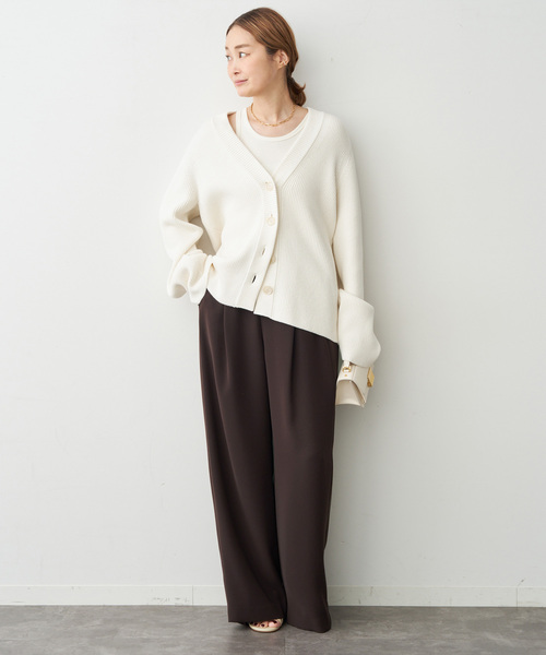 Deuxieme Classe（ドゥーズィエムクラス）の「*イージー ワイド パンツ（その他パンツ・レディース・ブラウン・34/36/38）」の3枚目の写真