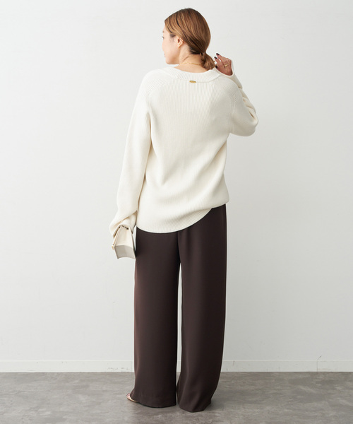 Deuxieme Classe（ドゥーズィエムクラス）の「*イージー ワイド パンツ（その他パンツ・レディース・ブラウン・34/36/38）」の6枚目の写真