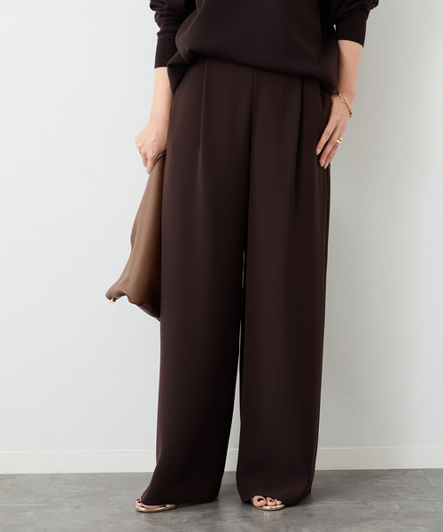 Deuxieme Classe（ドゥーズィエムクラス）の「*イージー ワイド パンツ（その他パンツ・レディース・ブラウン・34/36/38）」の19枚目の写真