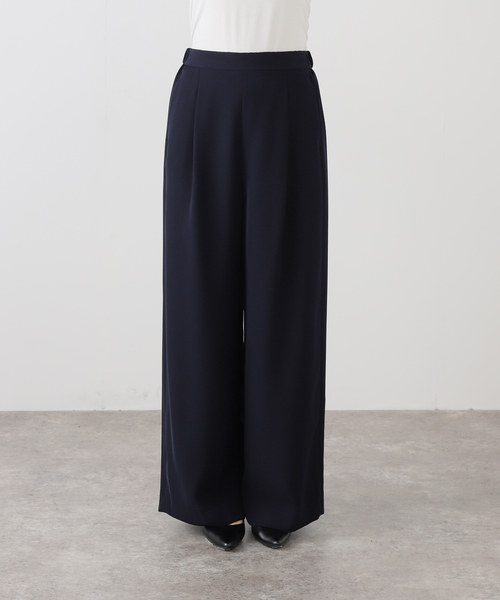 Deuxieme Classe(ドゥーズィエムクラス)の「*イージー ワイド パンツ(その他パンツ・レディース・ブラウン/ネイビー・34/36/38)」の4枚目の写真