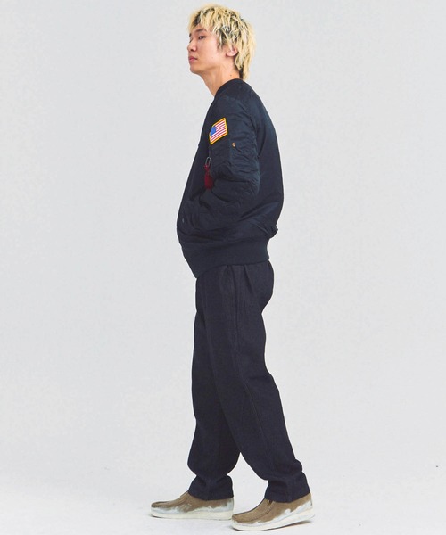 Alpha Industries（アルファインダストリーズ）の「ALPHA-NASA MA-1 FLIGHT JACKET GEN II（その他アウター・メンズ・ブラック・L/S/M）」の3枚目の写真