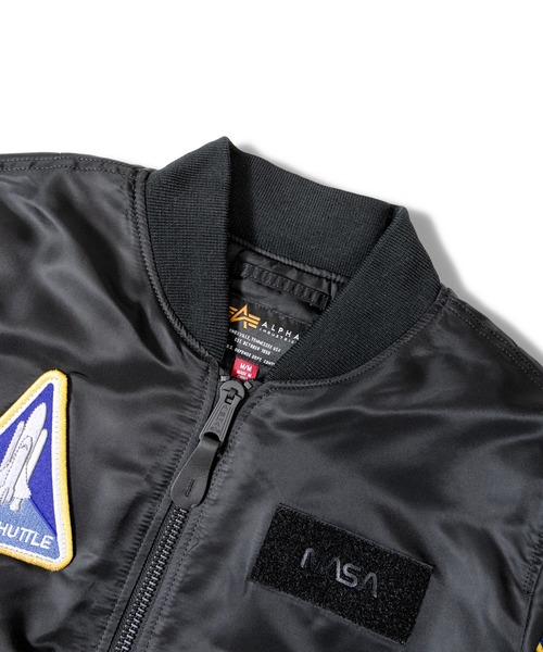 Alpha Industries(アルファインダストリーズ)の「ALPHA-NASA MA-1 FLIGHT JACKET GEN II(その他アウター・メンズ・ブラック・L/S/M)」の21枚目の写真