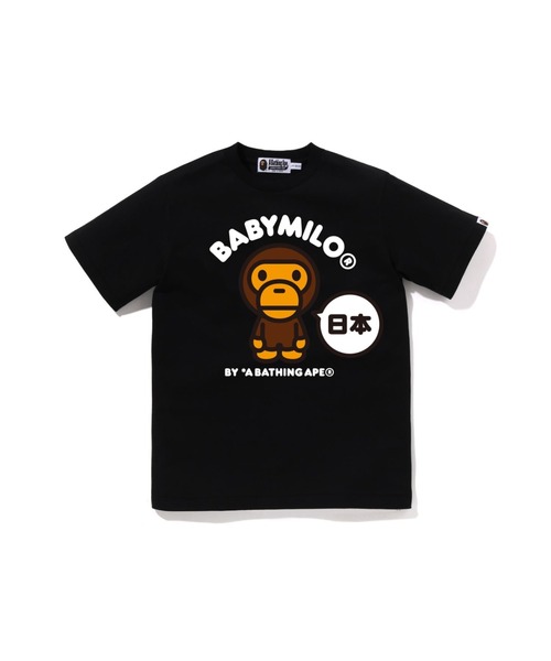 JAPAN BABY MILO TEE（Tシャツ/カットソー）｜A BATHING APE（ア A BATHING APE MILO TEE エイプ Tシャツ