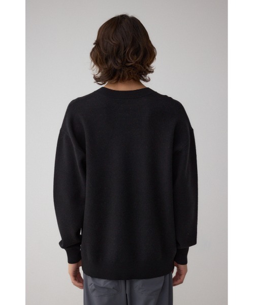 AZUL by moussy(アズールバイマウジー)の「STAY GOLDニット(ニット/セーター・メンズ・杢グレー/ブラック/ブラウン・MEDIUM/LARGE)」の10枚目の写真