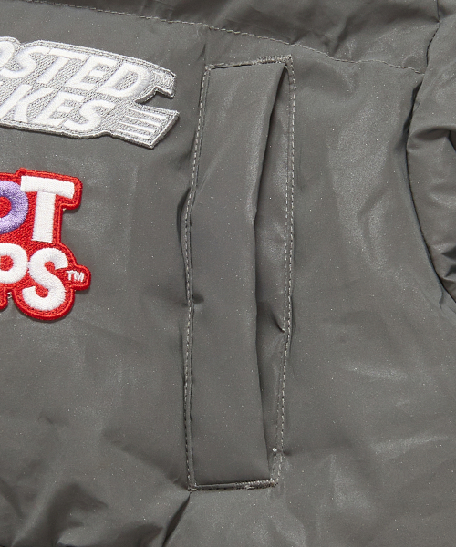 WKNDRS(ウィーキャンドース)の「KELLOGGS SPONSOR PUFFER JK (L.GREY)(ダウンジャケット/コート・レディース・その他・X-LARGE/LARGE/MEDIUM)」の4枚目の写真