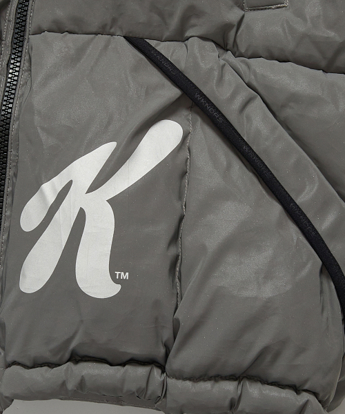 WKNDRS(ウィーキャンドース)の「KELLOGGS SPONSOR PUFFER JK (L.GREY)(ダウンジャケット/コート・レディース・その他・X-LARGE/LARGE/MEDIUM)」の5枚目の写真