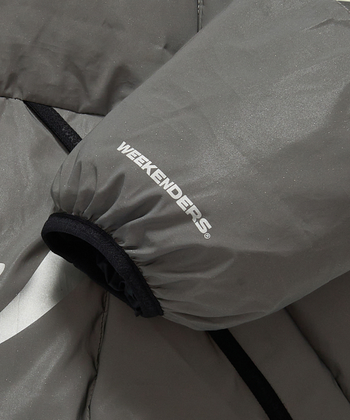 WKNDRS(ウィーキャンドース)の「KELLOGGS SPONSOR PUFFER JK (L.GREY)(ダウンジャケット/コート・レディース・その他・X-LARGE/LARGE/MEDIUM)」の6枚目の写真