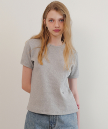 Noah waffle t-shirt (gray)