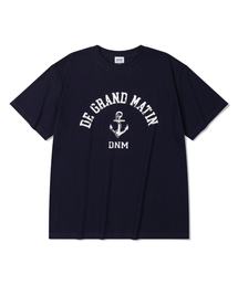 DE GRAND MATIN（ディグランドマーティン）の「V.T.G GRAND TEE_NAVY（Tシャツ/カットソー）」