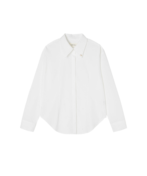 MAYVERU(メイバーユー)の「Mirror Shirts _ Ivory(シャツ/ブラウス・レディース・アイボリー・FREE)」の4枚目の写真