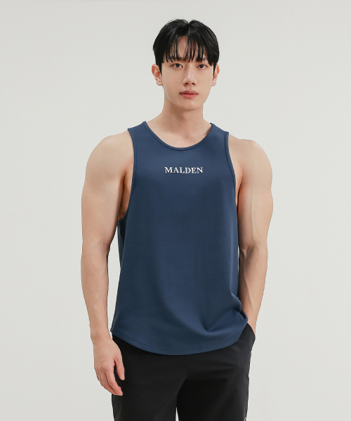 MALDEN(モールデン)の「シグネチャーロゴノースリーブ(Tシャツ/カットソー・メンズ・ネイビー/ブラック/カーキ・LARGE/MEDIUM/SMALL/X-LARGE)」の4枚目の写真