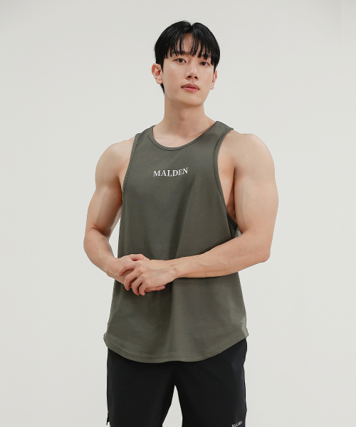 MALDEN(モールデン)の「シグネチャーロゴノースリーブ(Tシャツ/カットソー・メンズ・ネイビー/ブラック/カーキ・LARGE/MEDIUM/SMALL/X-LARGE)」の5枚目の写真