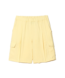 LMN3011（エルエムエヌ3011）の「バンブーカーゴハーフパンツ-レモン（その他パンツ）」