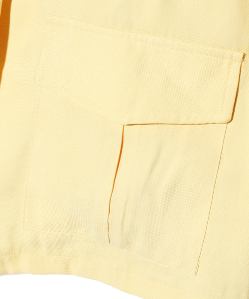 LMN3011(エルエムエヌ3011)の「バンブーカーゴハーフパンツ-レモン(その他パンツ・メンズ・ライトイエロー・MEDIUM/LARGE/X-LARGE)」の4枚目の写真